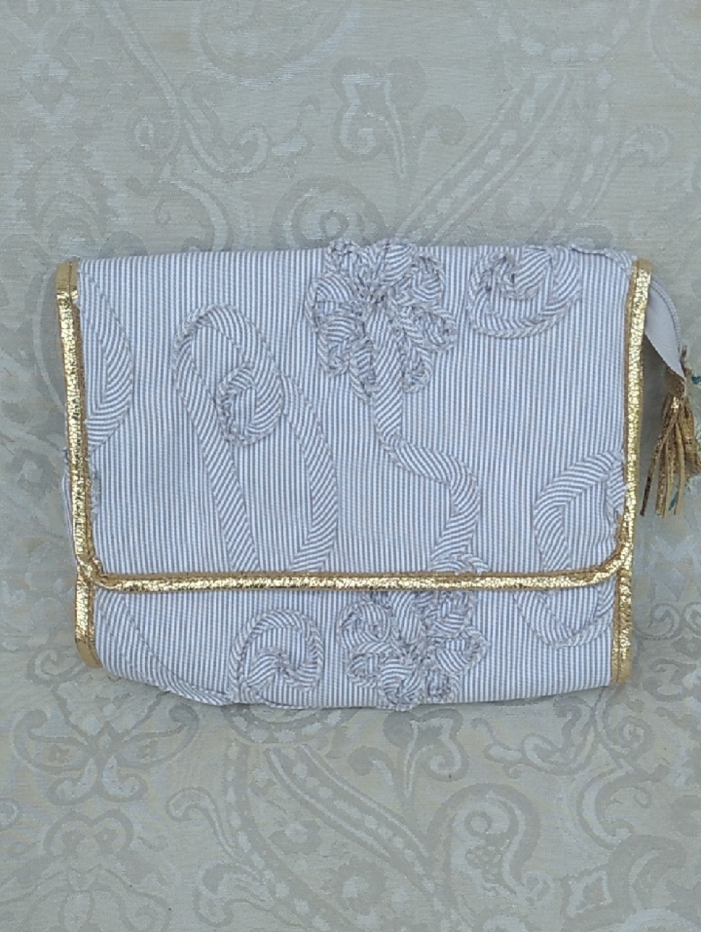 Anthropolgie Stephanie Johnson Make Up Bag New